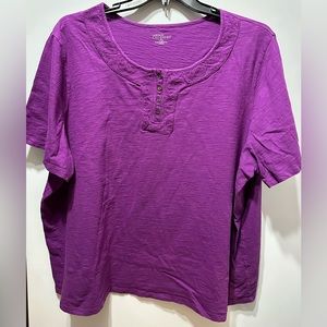 3X Liz & Me for Catherine’s Purple Blouse